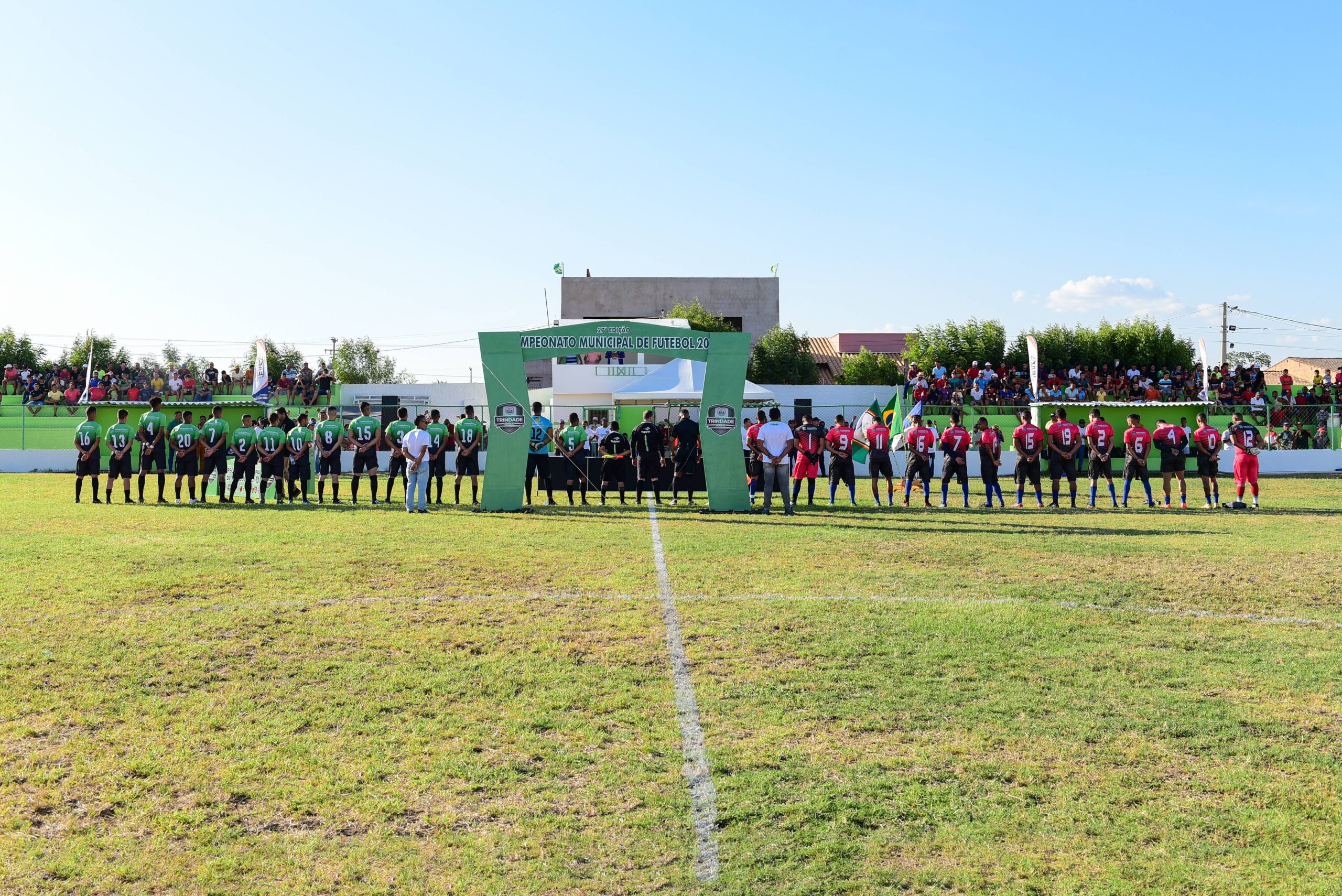 Começou neste fim de semana o 27º Campeonato Municipal de Futebol de Trindade